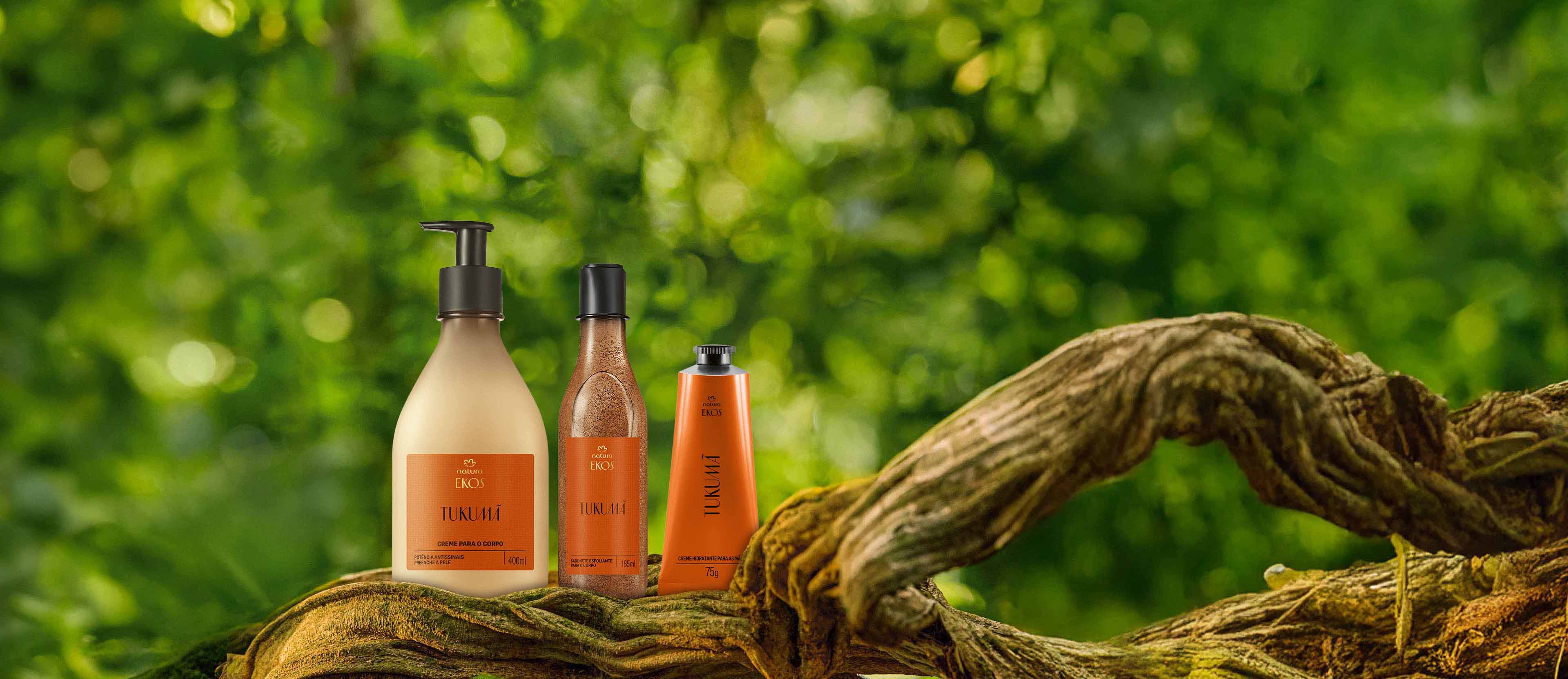 Kit Ekos Tukumã Creme para o Corpo e Mãos e Sabonete Esfoliante