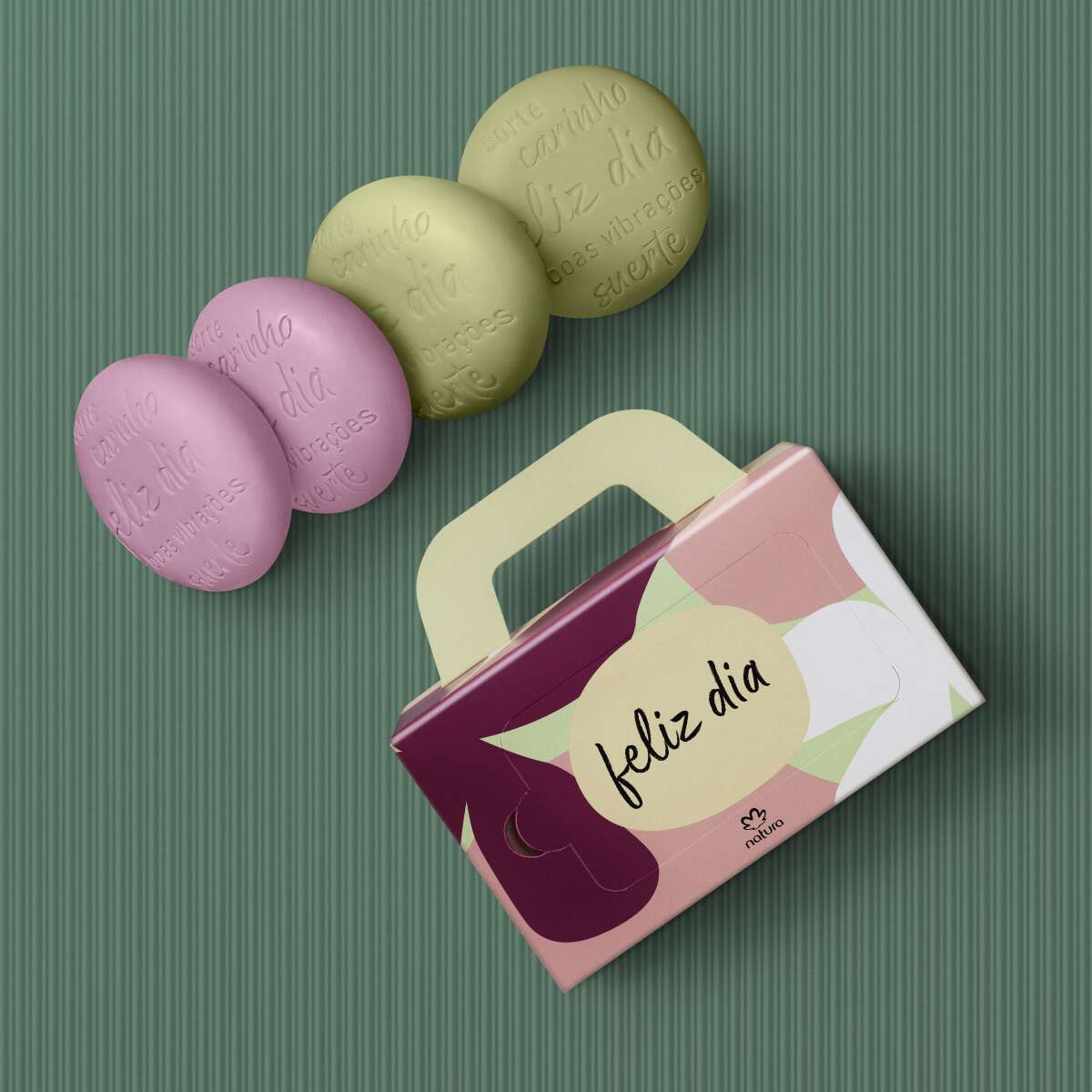 Presente Natura Tododia Sabonetes em Barra Sortidos