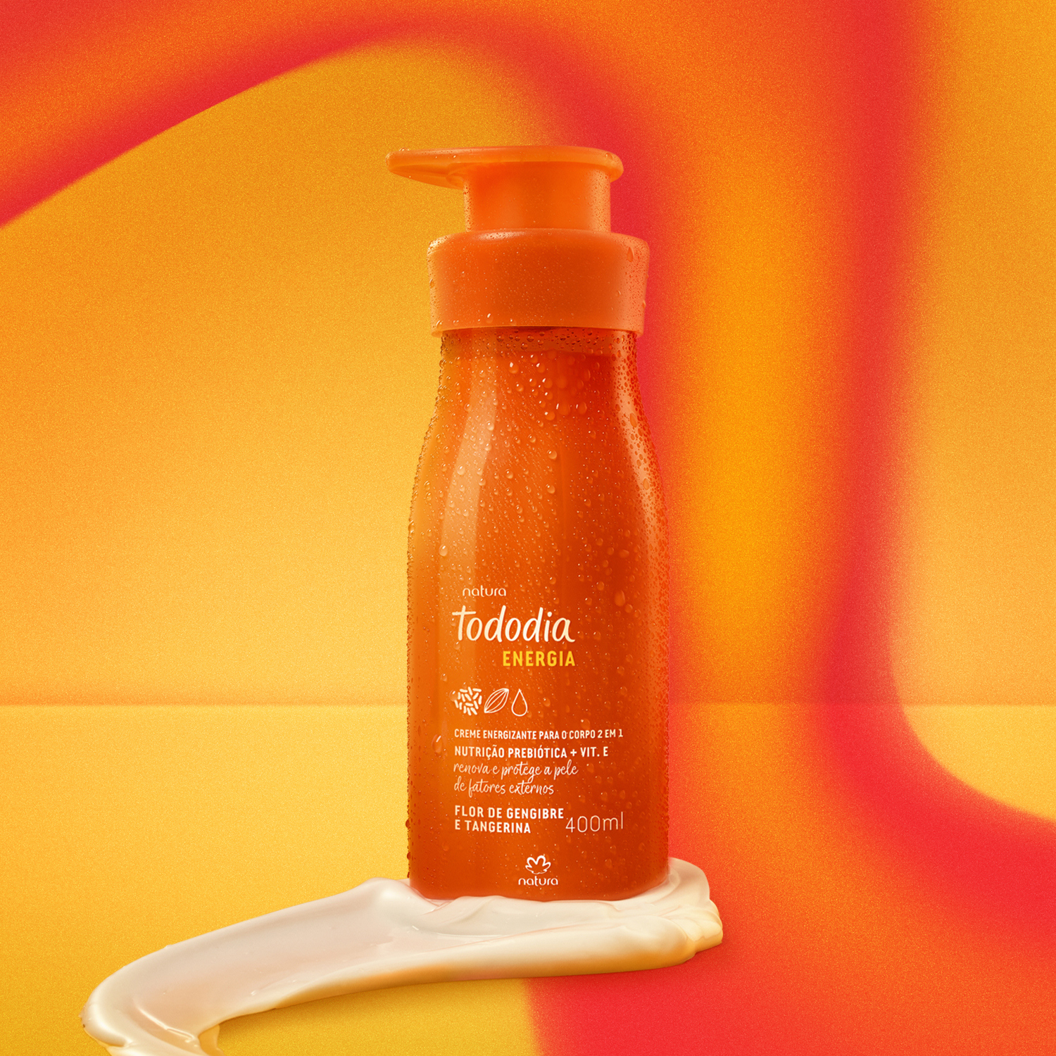 Creme Energizante Corporal 2 em 1 Tododia Energia