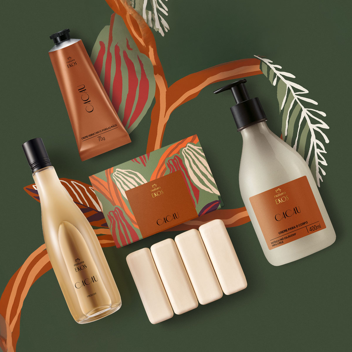 Kit Rotina Completa Ekos Cacau