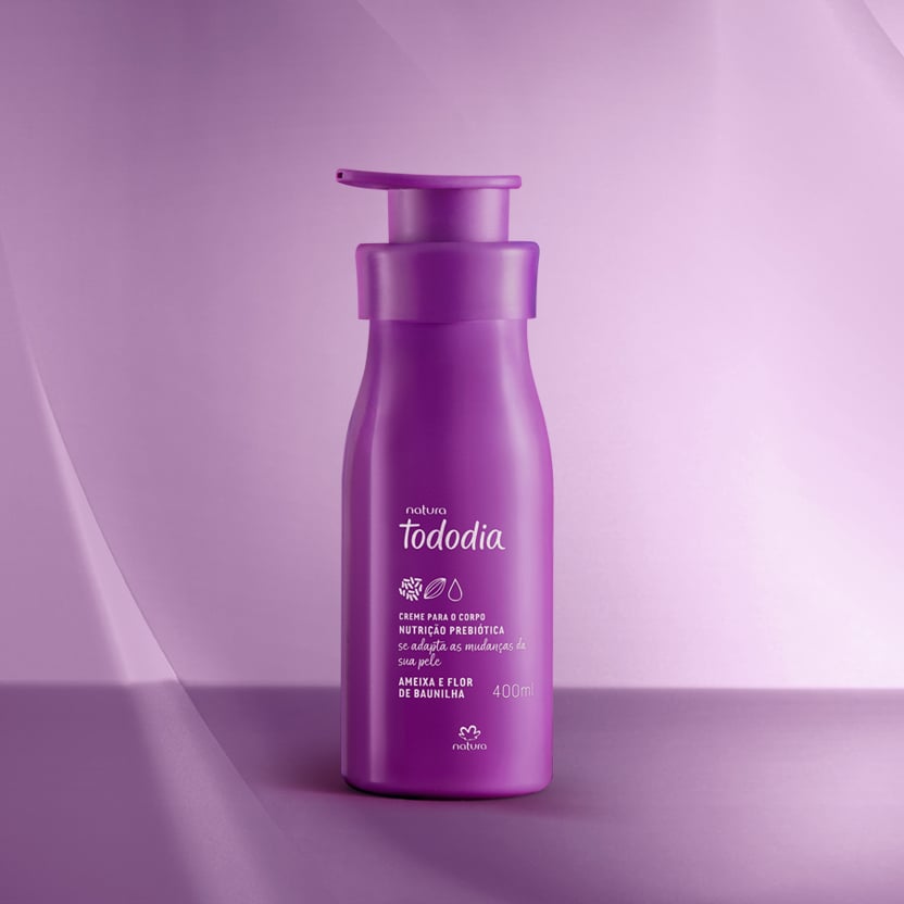 Creme Desodorante Nutritivo para o Corpo Tododia Ameixa e Flor de Baunilha