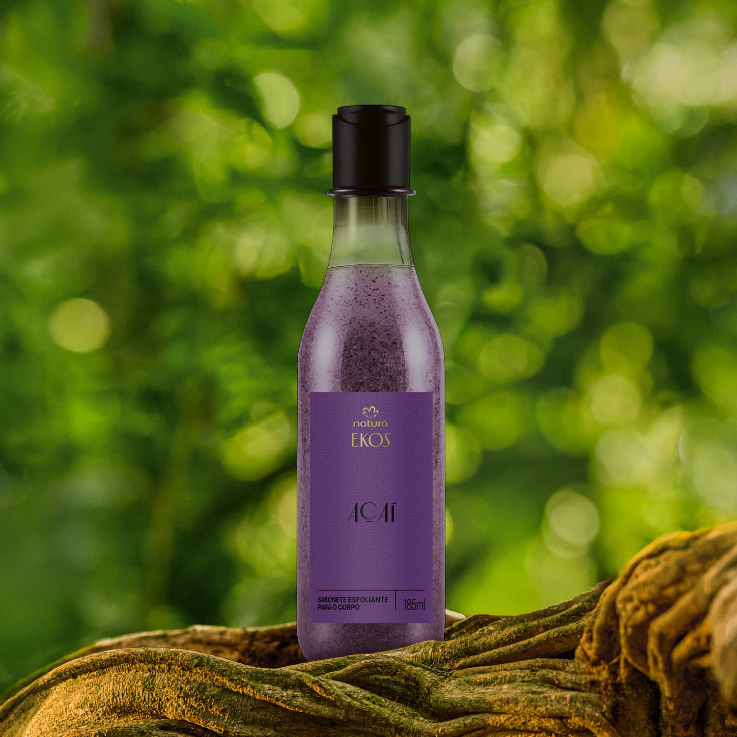 Sabonete Líquido Esfoliante para o Corpo Ekos Açaí