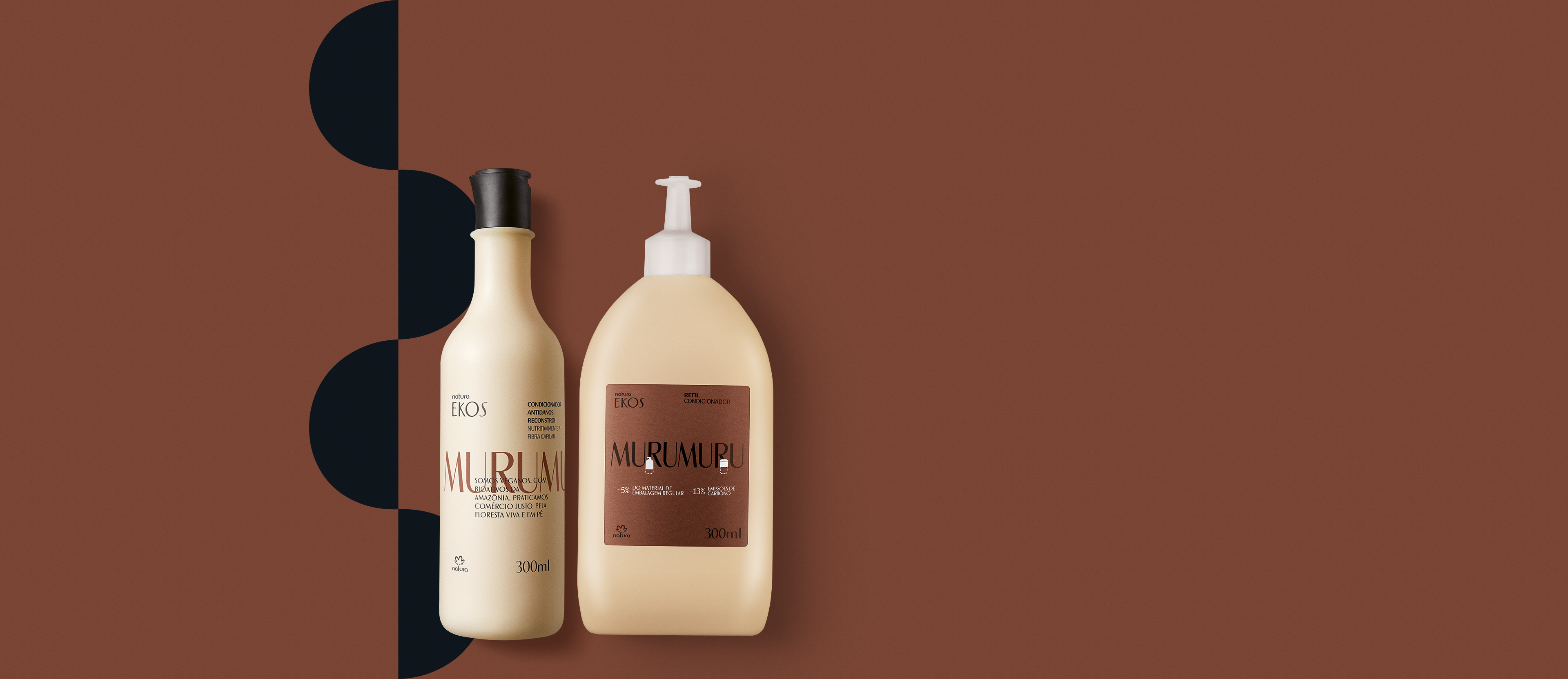 Kit Condicionador Ekos Murumuru com Refil (2 produtos)