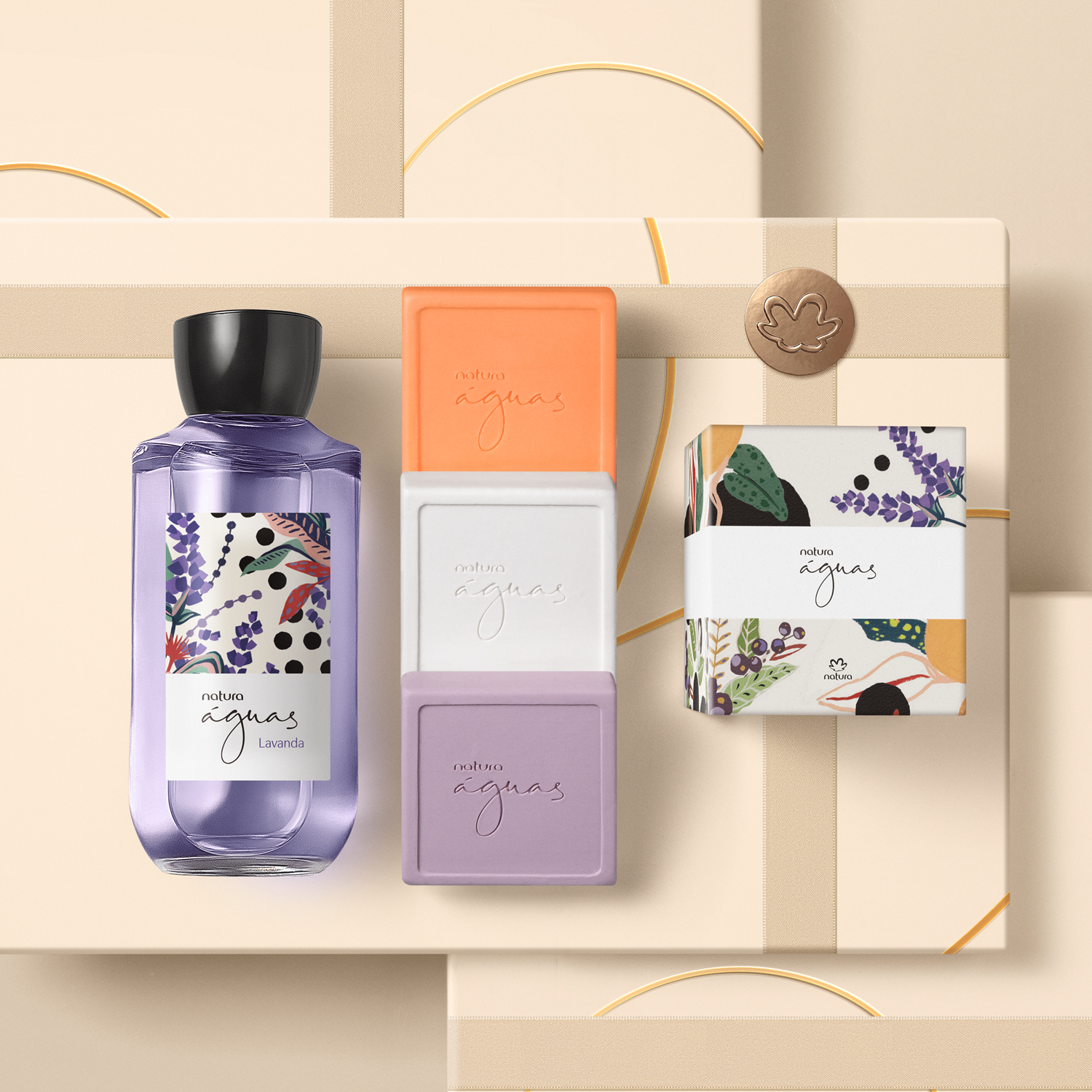 Presente Natura Águas Lavanda (2 produtos)
