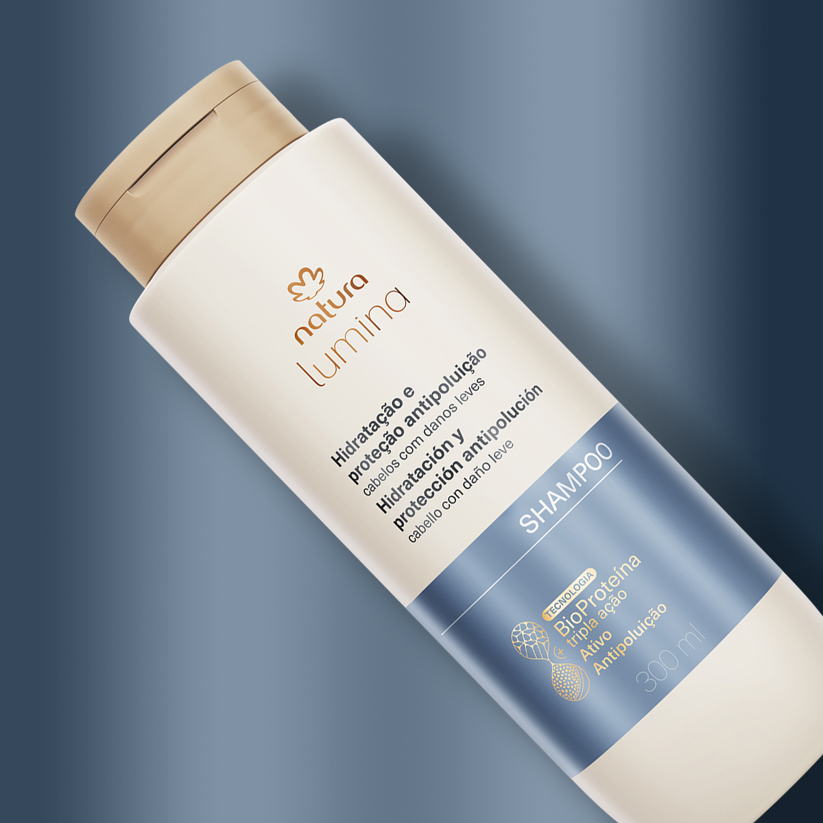 Shampoo Purificante Lumina para Hidratação e Proteção Antipoluição