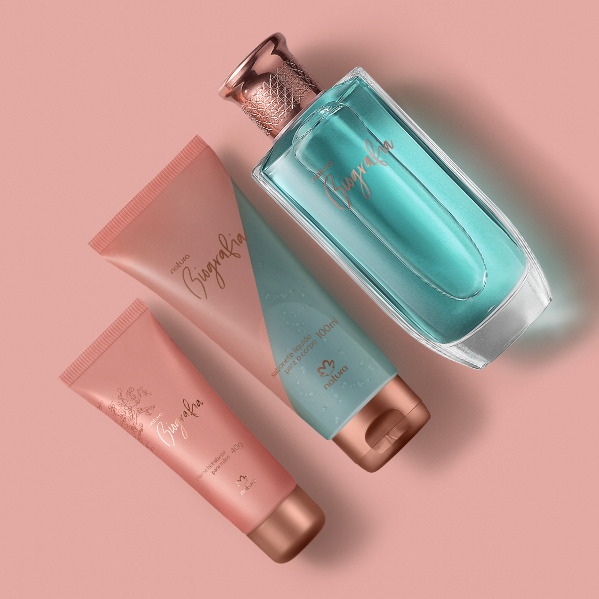 Presente Natura Biografia Feminino (3 produtos)