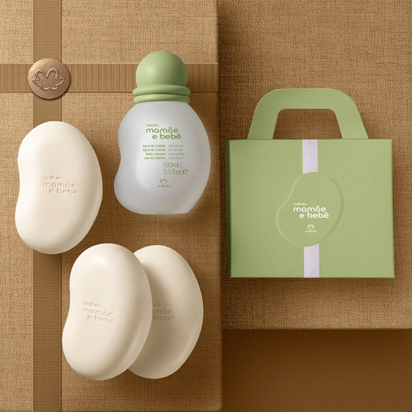 Os Achadinhos da Ma - Natura - Presente Natura Mamãe e Bebê