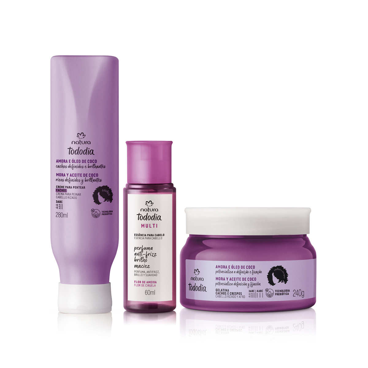 Kit Tododia Cachos Perfumados (3 produtos)