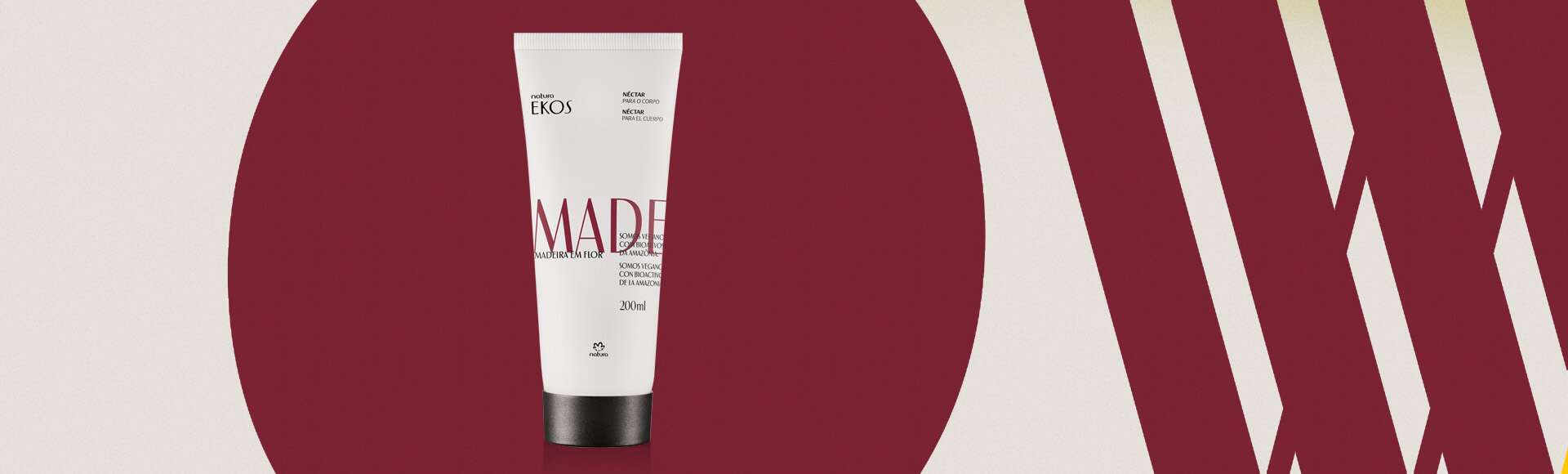 Polpa Hidratante Corporal Ekos Madeira em Flor