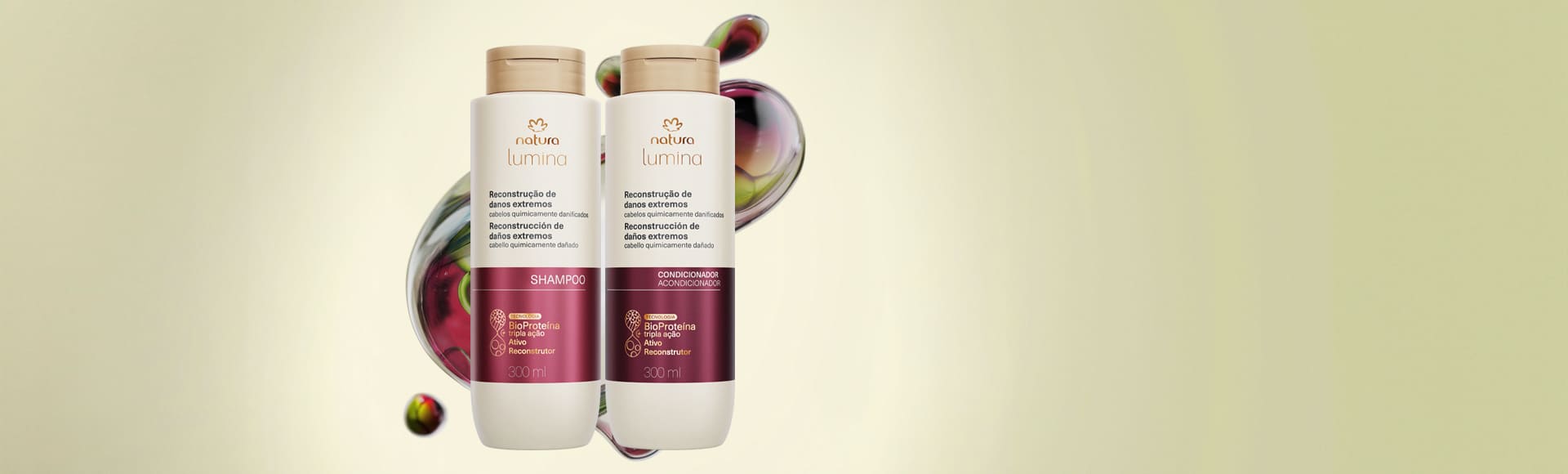 Kit Shampoo e Condicionador Reconstrução de Danos Extremos