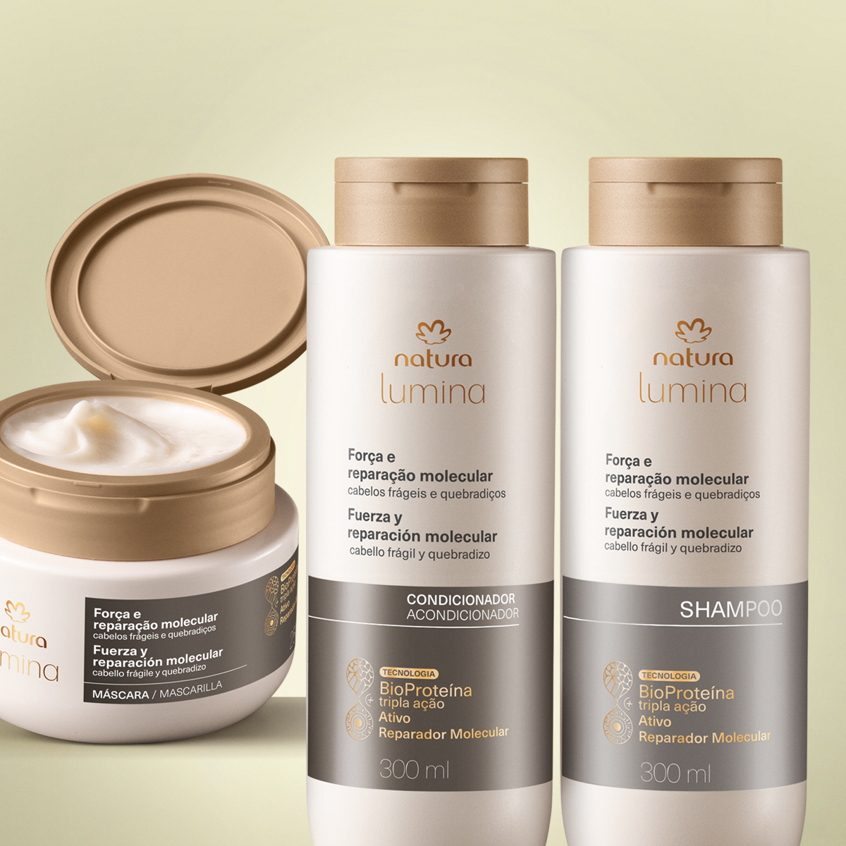 Presente Natura Lumina Força e Reparação Molecular