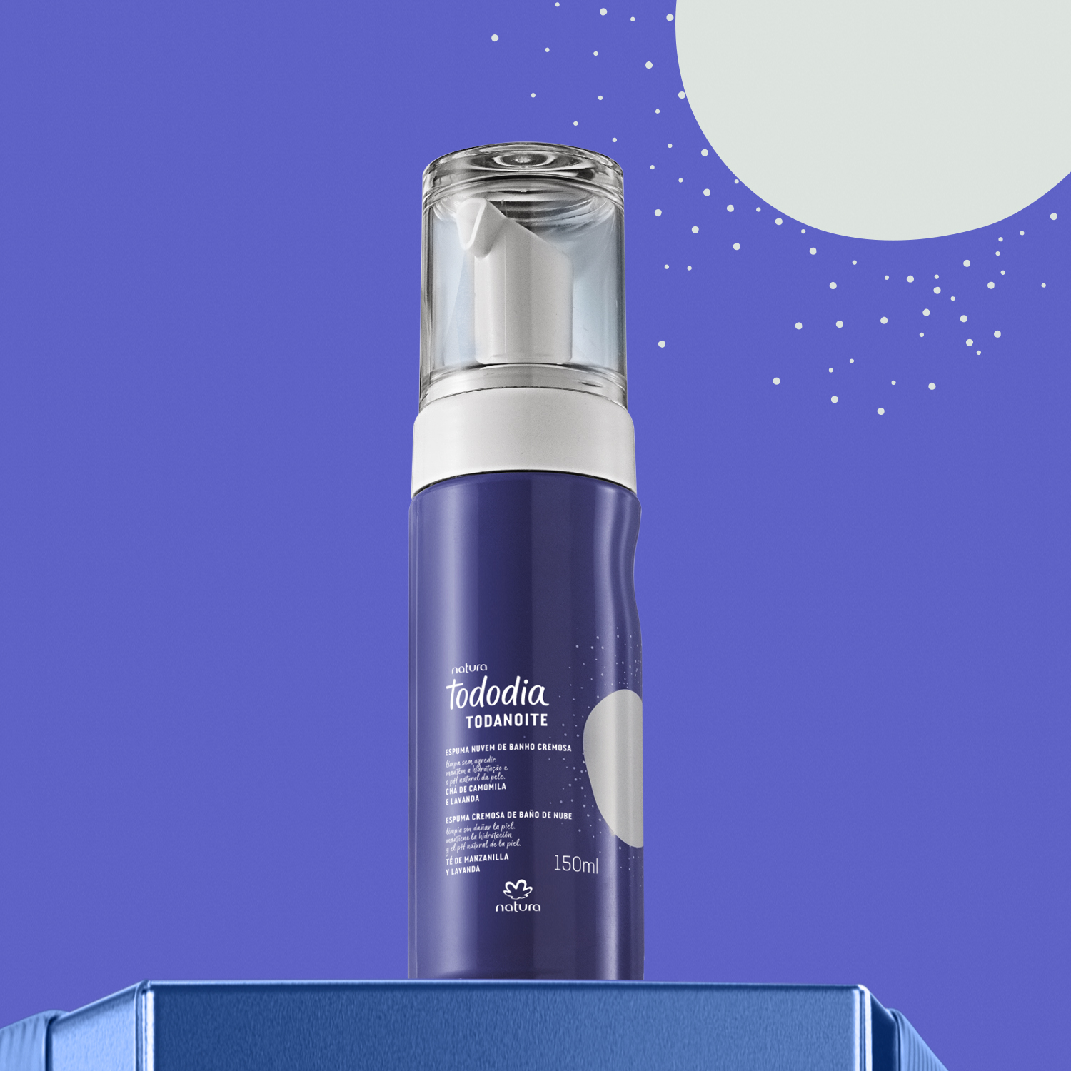 Sabonete em Espuma para o Corpo Tododia Todanoite