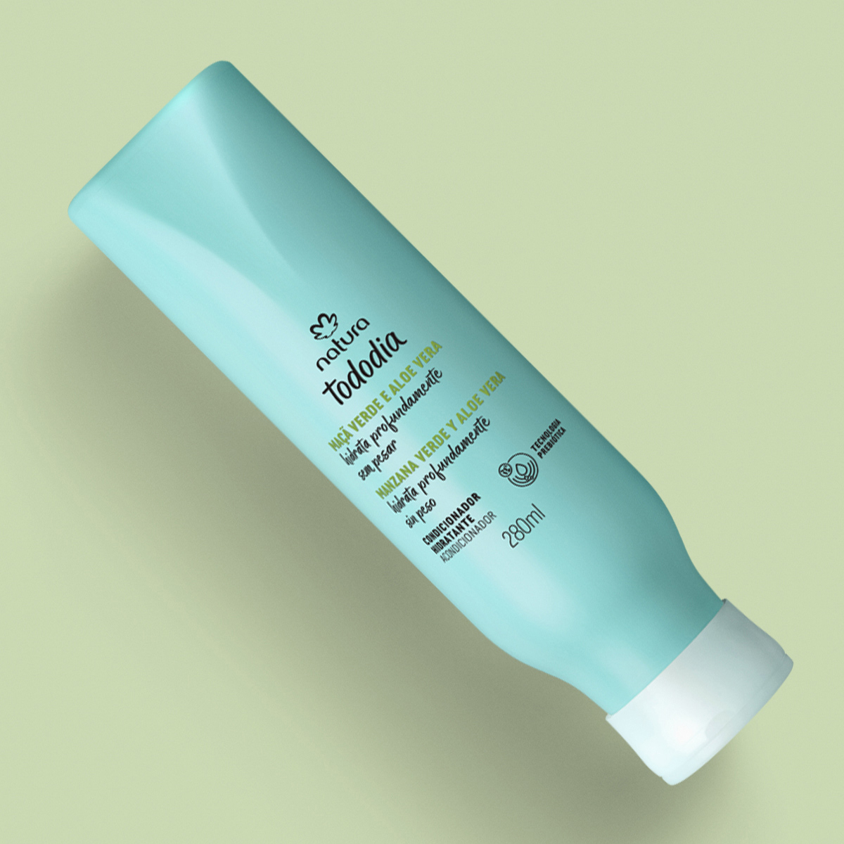 Condicionador Hidratante Tododia Maçã Verde e Aloe Vera 280 ml