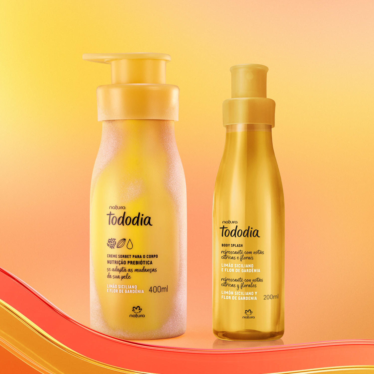 Kit Tododia Limão Siciliano e Flor de Gardênia (2 produtos)