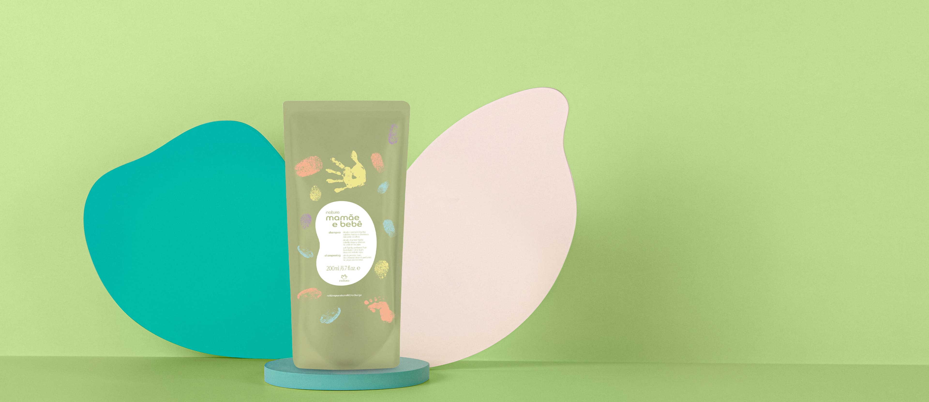 Refil Shampoo Mamãe e Bebê