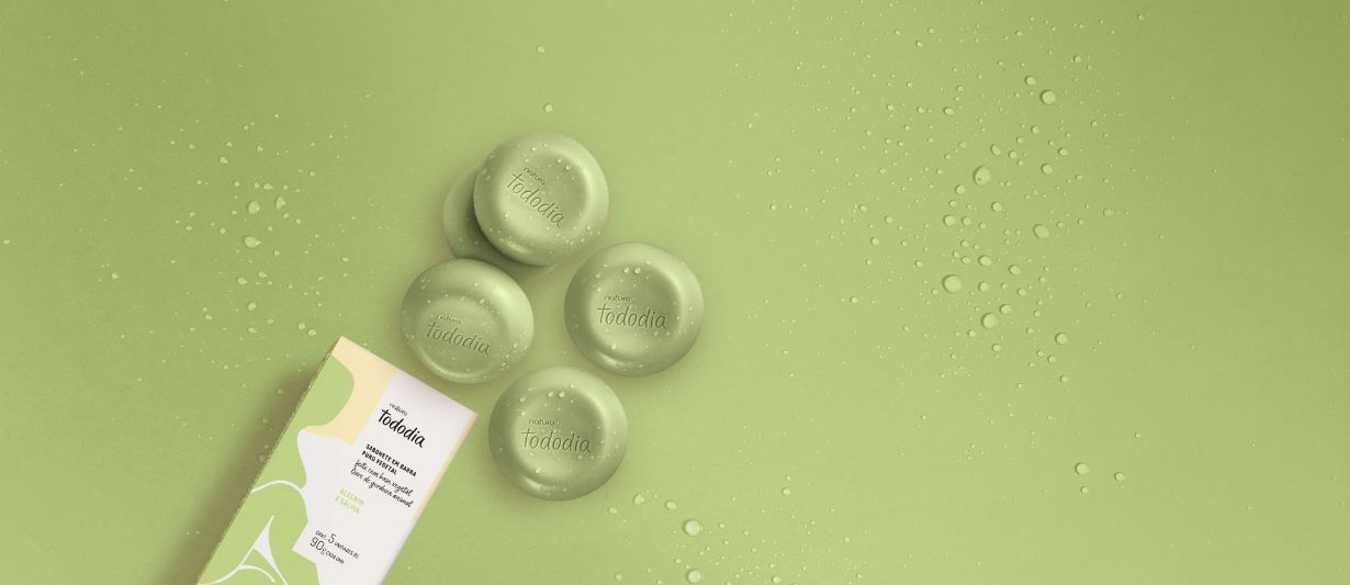 Sabonete em Barra Puro Vegetal Tododia Alecrim e Sálvia