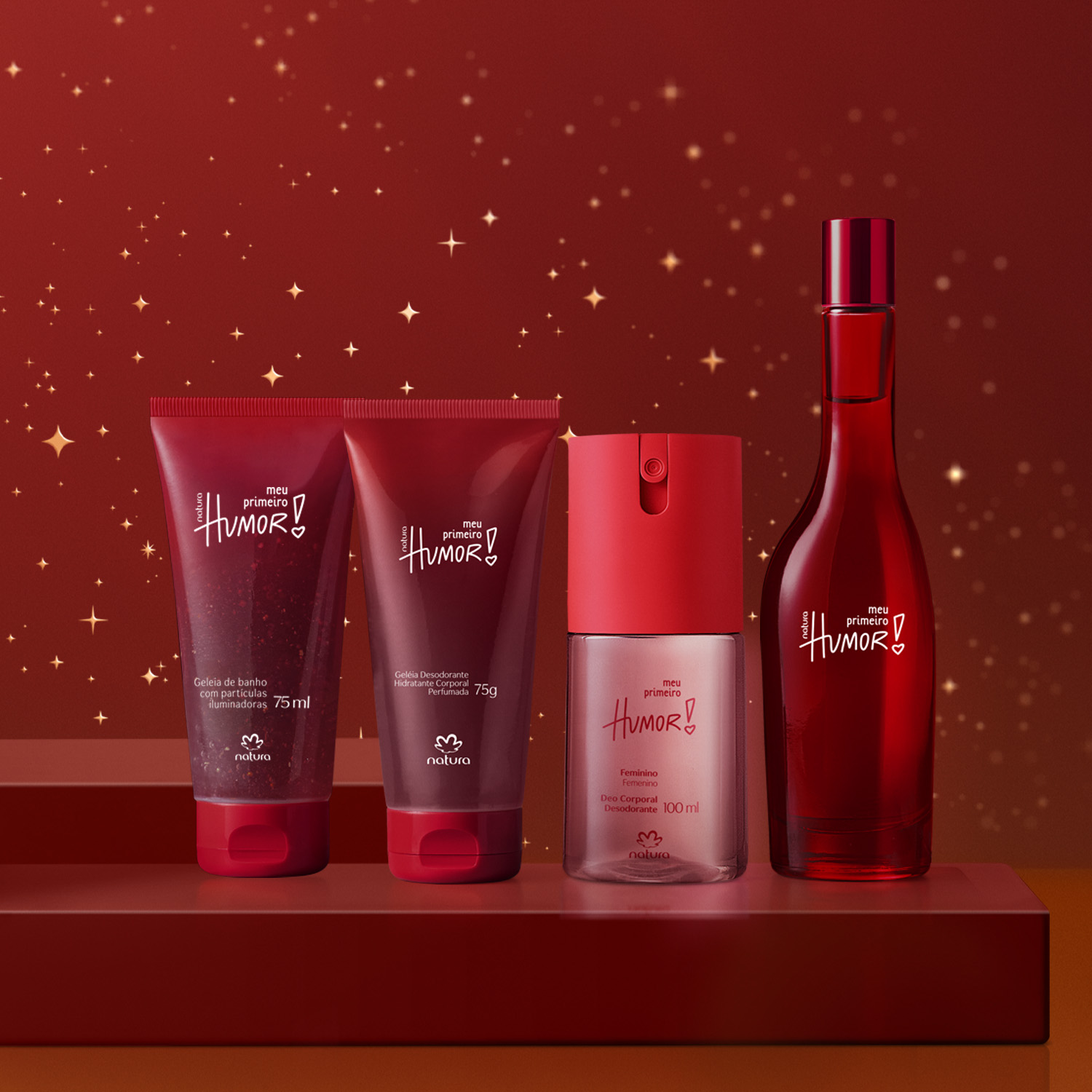 Presente Natura Meu Primeiro Humor (4 produtos)
