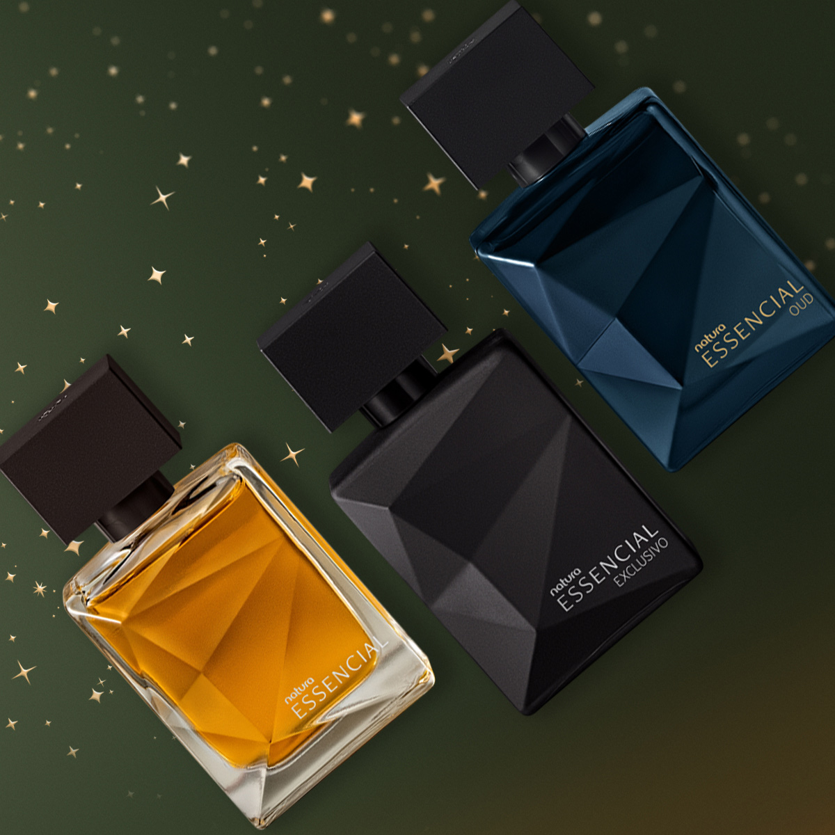 Presente Natura Essencial Masculino Miniaturas (3 unidades)