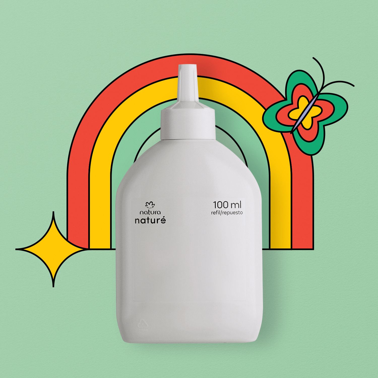 Refil Colônia Naturé Corre Corre 100 ml