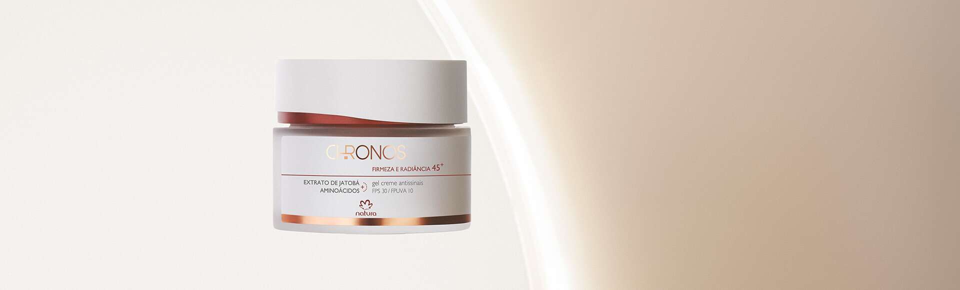 Gel Creme Antissinais 45+ Dia Firmeza e Radiância Chronos