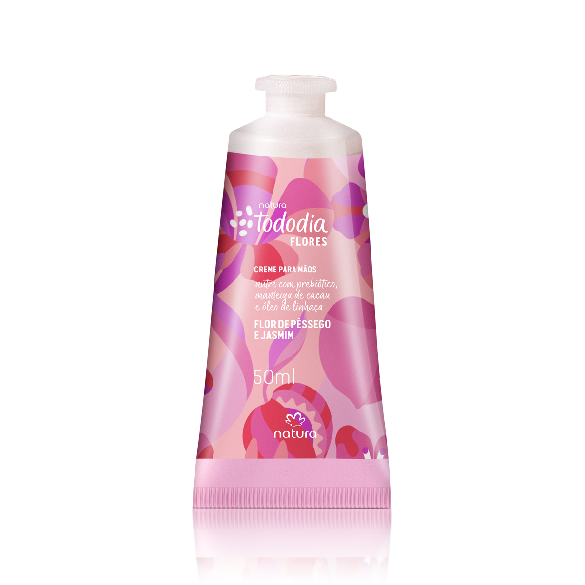 Creme Nutritivo para as Mãos Tododia Flor de Pêssego e Jasmim