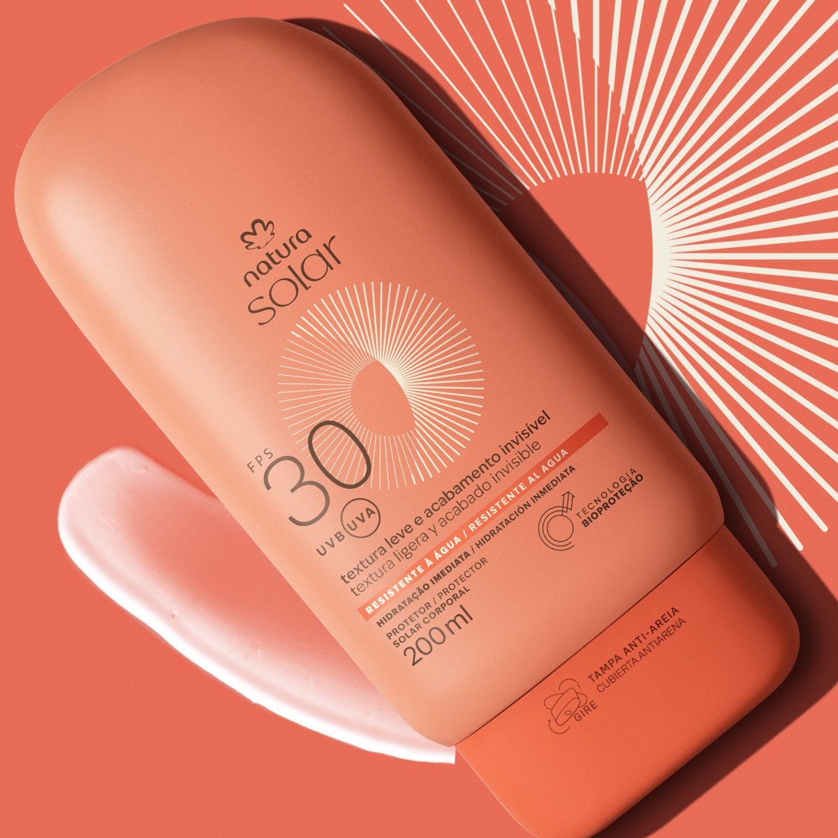 Protetor Solar Corporal FPS 30 Natura Solar
