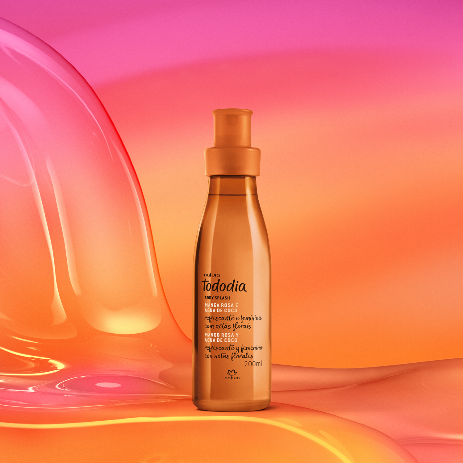 Body Splash Tododia Manga Rosa e Água de Coco 200 ml 1