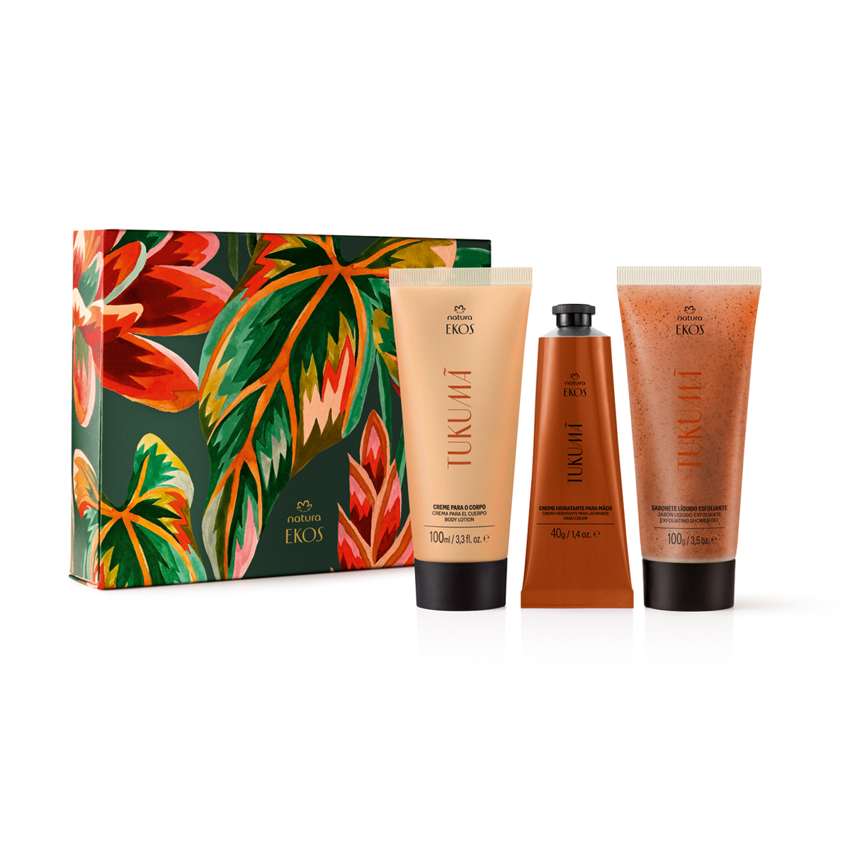 Presente Natura Ekos Tukumã Ritual Hidratante (3 produtos)