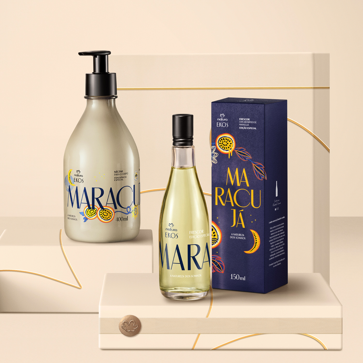 Presente Natura Ekos Maracujá Natureza dos Sonhos (2 produtos)