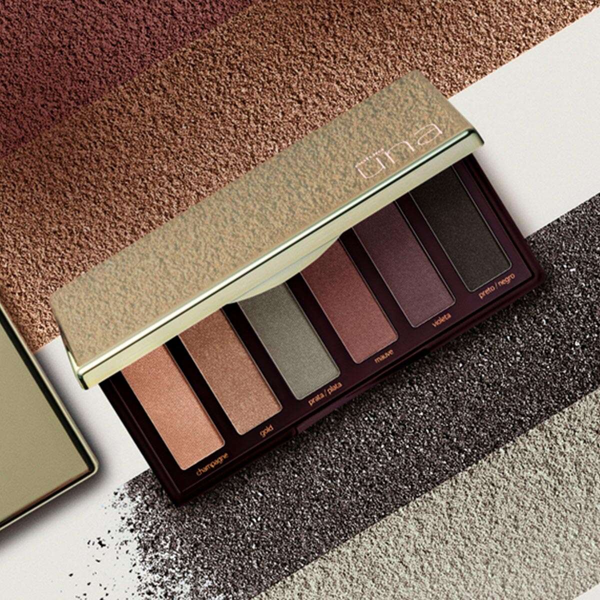 Palette de Sombras 6 Tons Glam Una