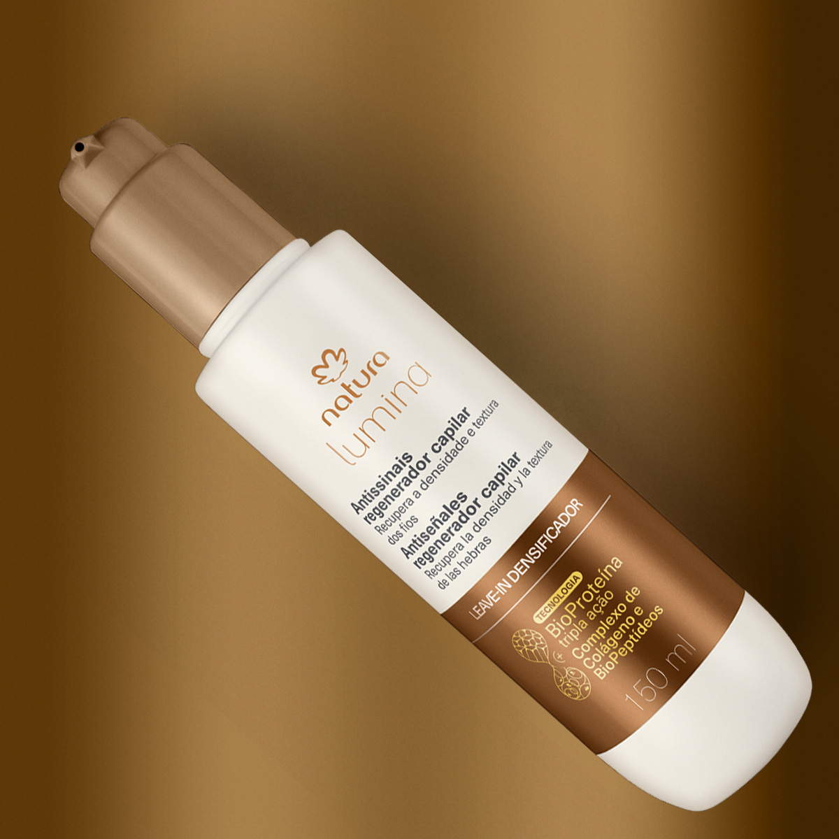 Leave-in Densificador Antissinais Regenerador Capilar Lumina 3