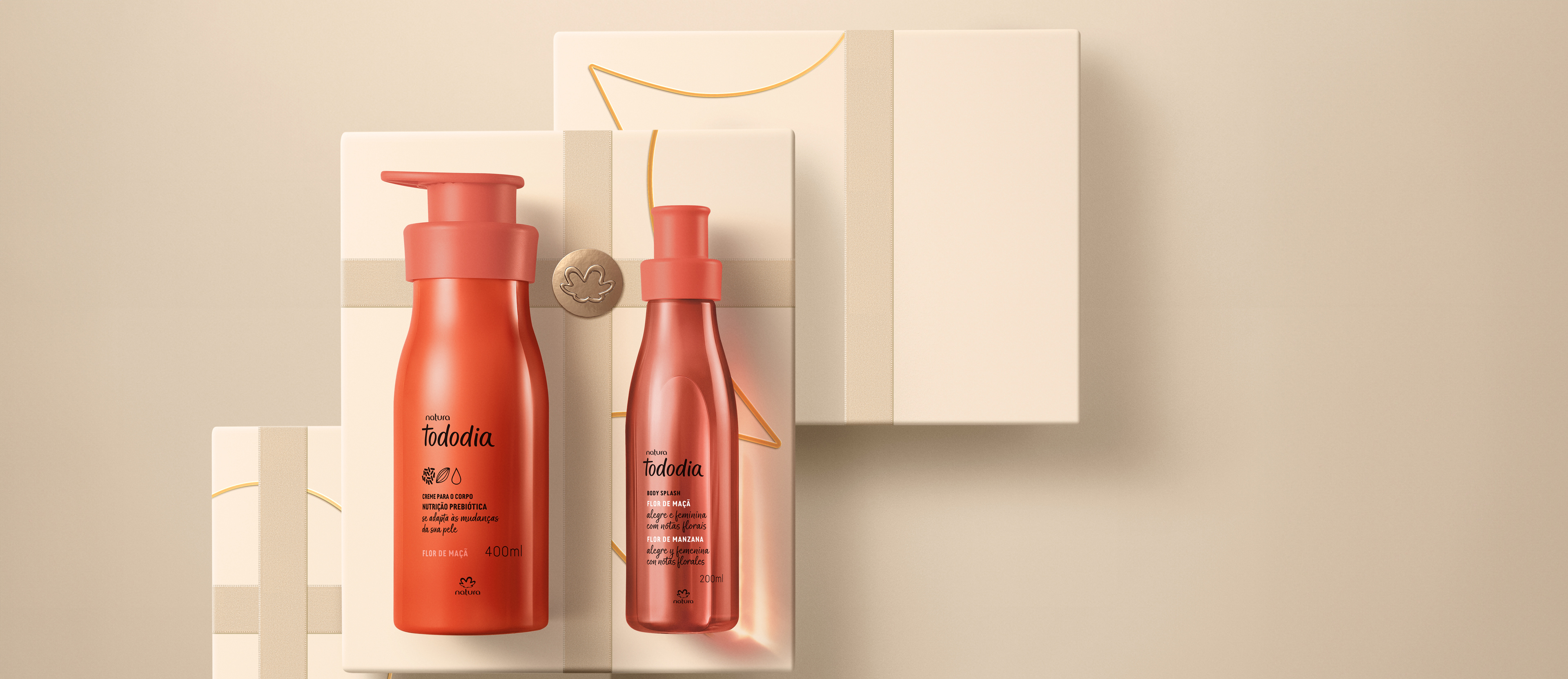 Presente Natura Tododia Flor de Maçã (2 produtos)