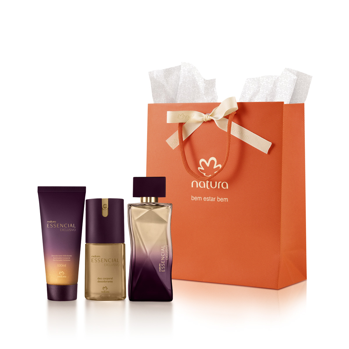 Presente Natura Essencial Exclusivo Feminino Completo (3 produtos)
  