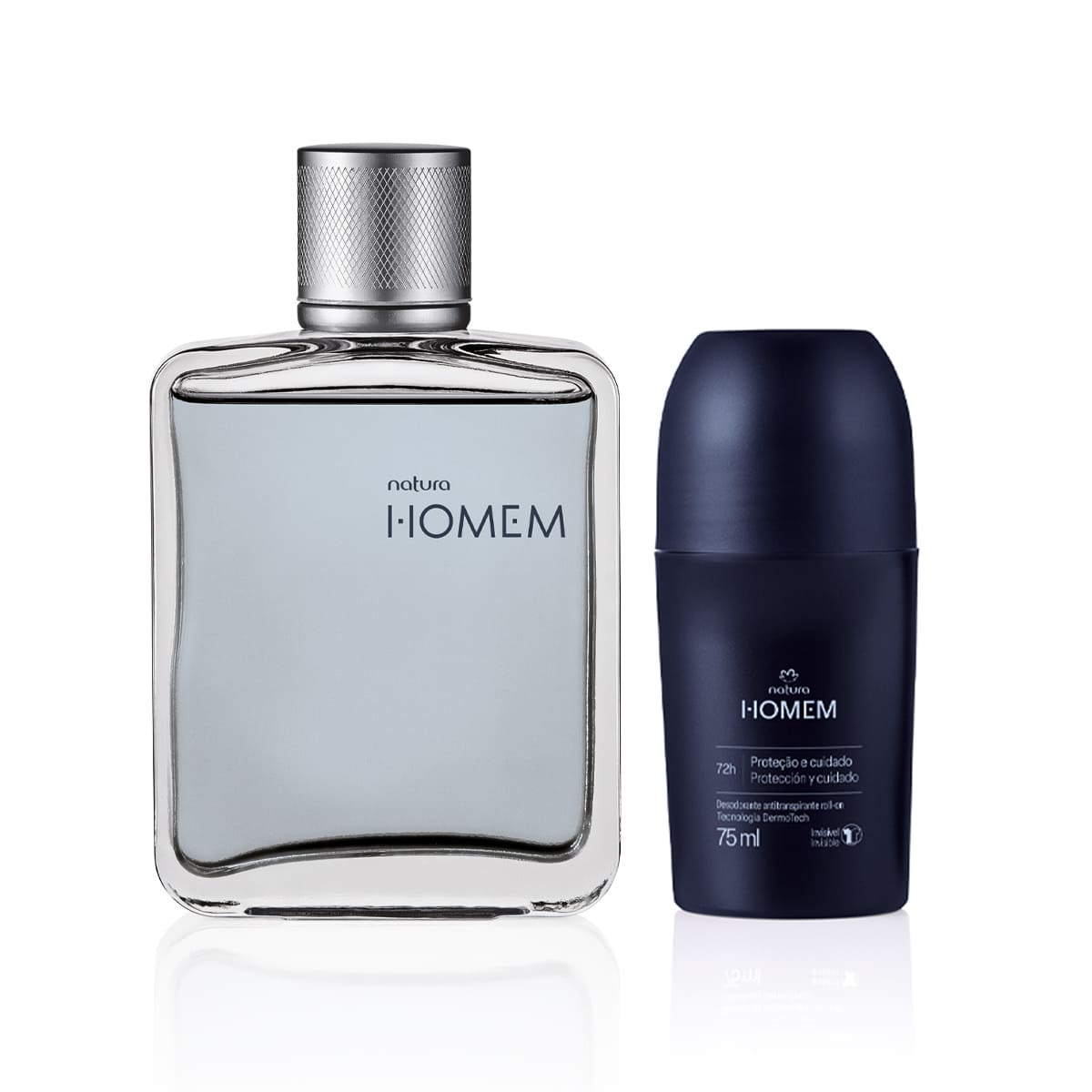 Kit Desodorante Colônia e Desodorante Roll-on Natura Homem (2 produtos)