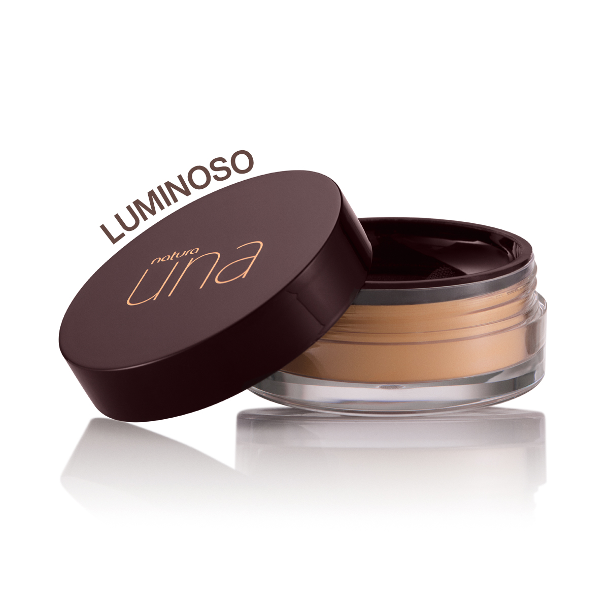 Pó Solto Translúcido Luminoso Una