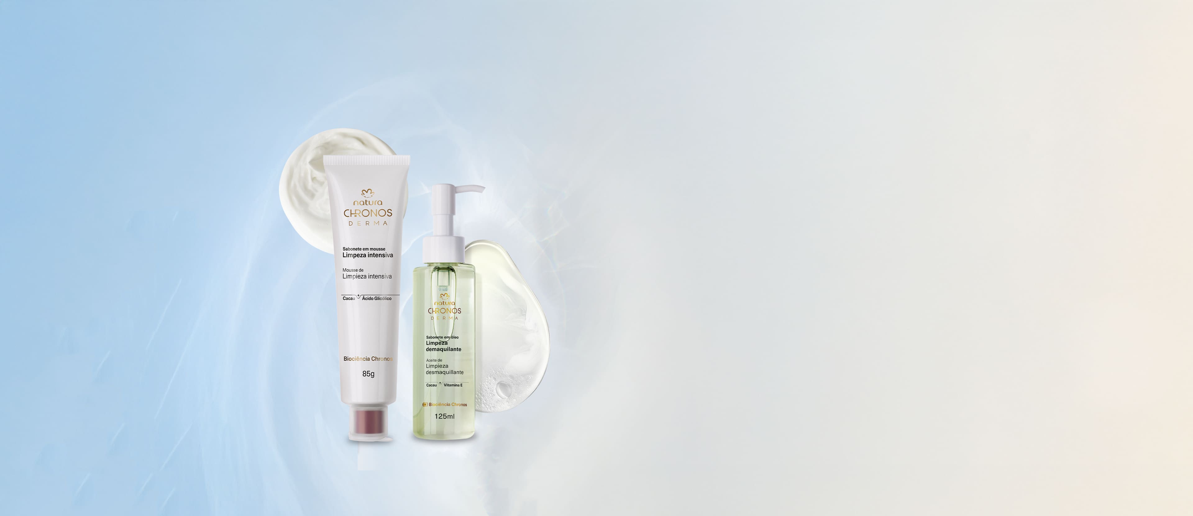 Kit Rotina de Limpeza Chronos Derma (2 produtos)