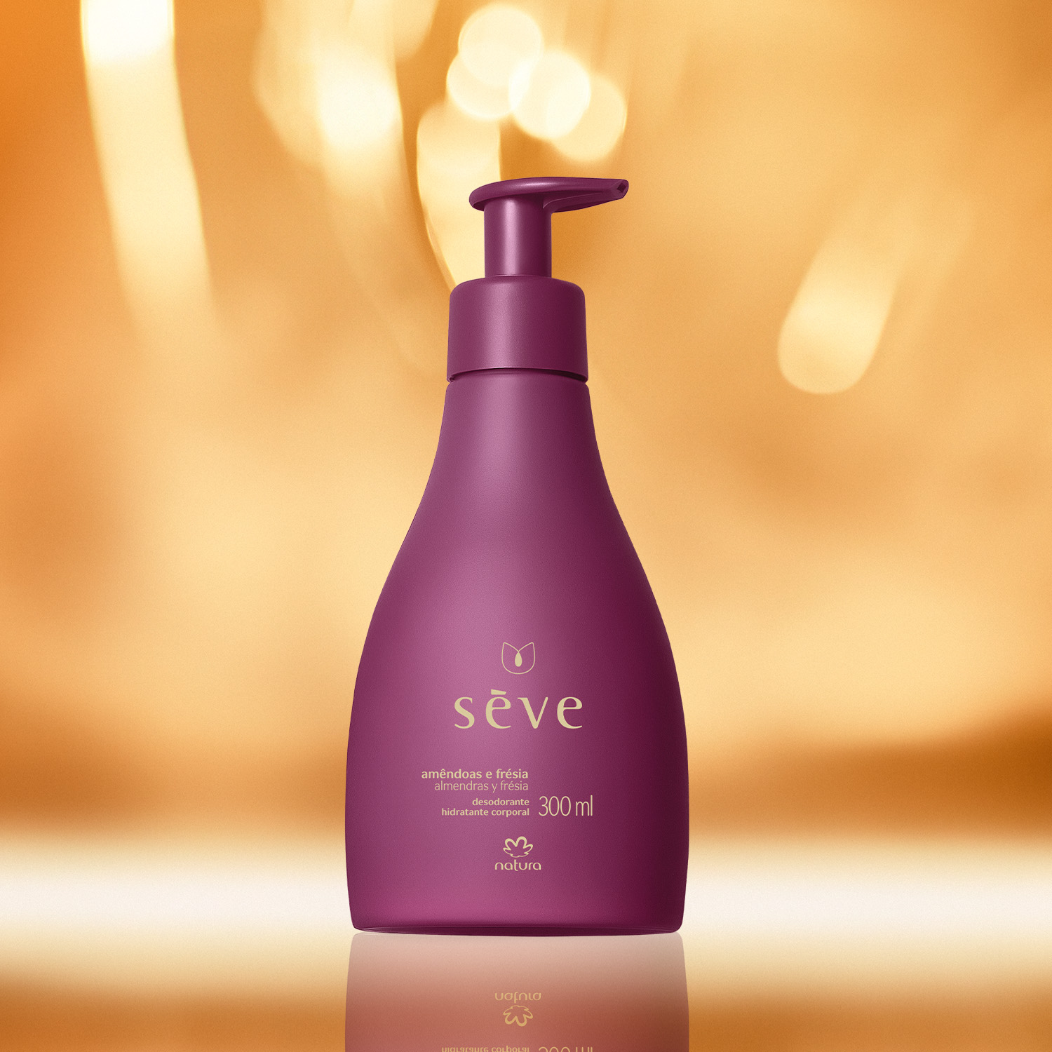 Desodorante Hidratante Corporal Sève Amêndoas e Frésia