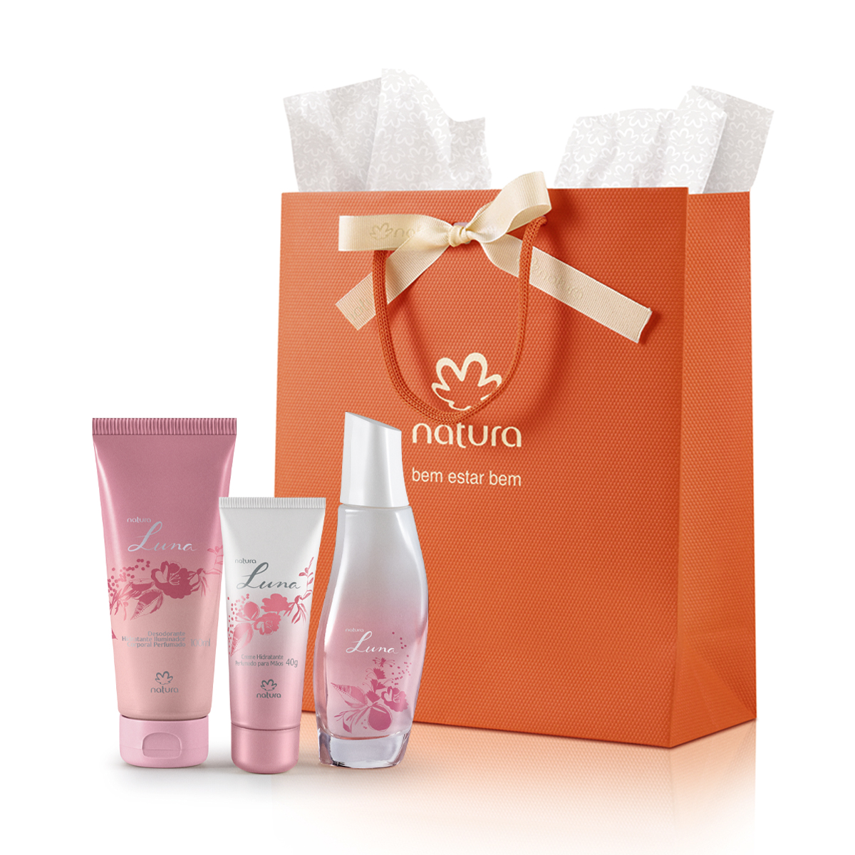 Presente Natura Luna (3 produtos) Menor preço em Presente Natura Luna (3 produtos)