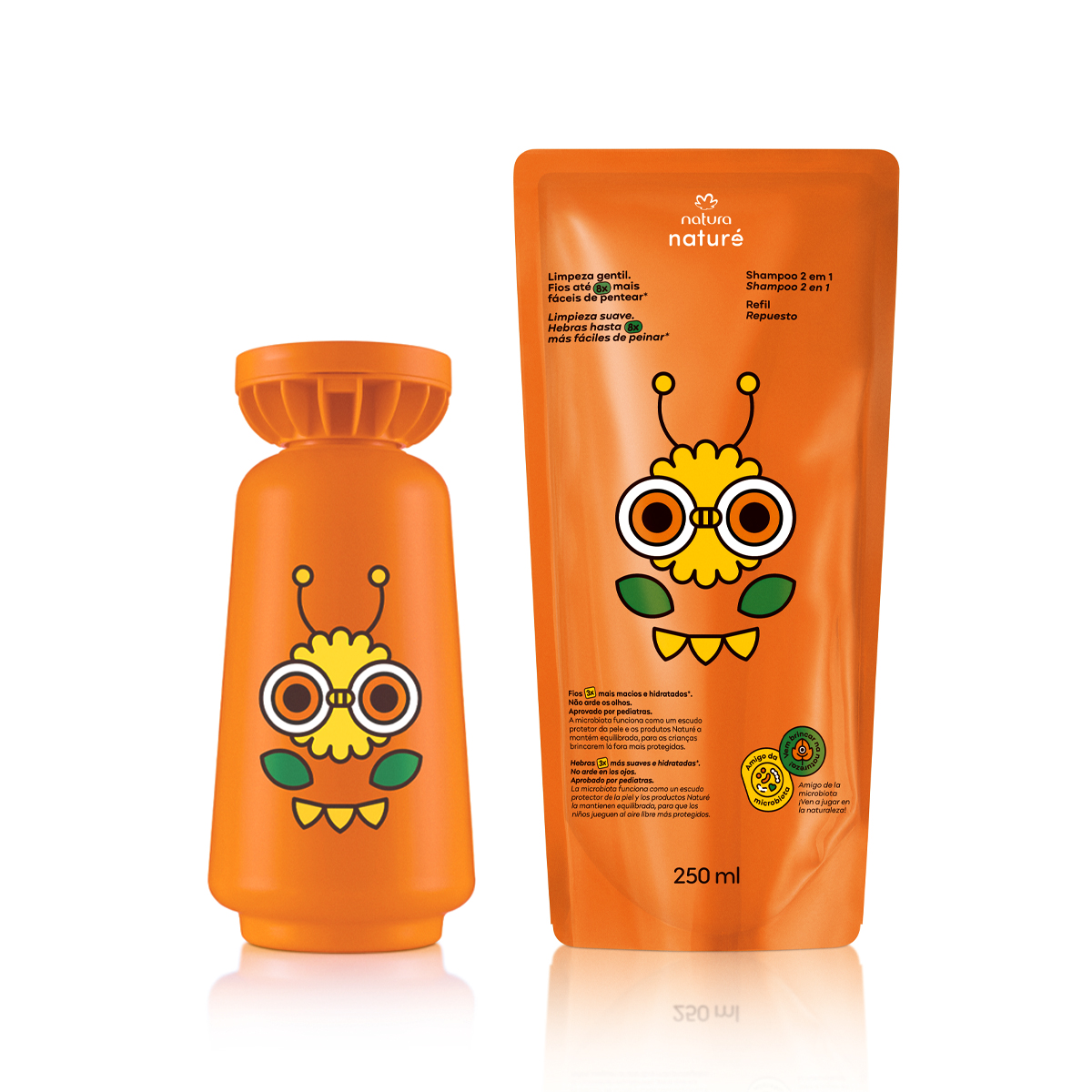 Kit Shampoo 2 em 1 Naturé com Refil
Kit Shampoo 2 em 1 Naturé com Refil
