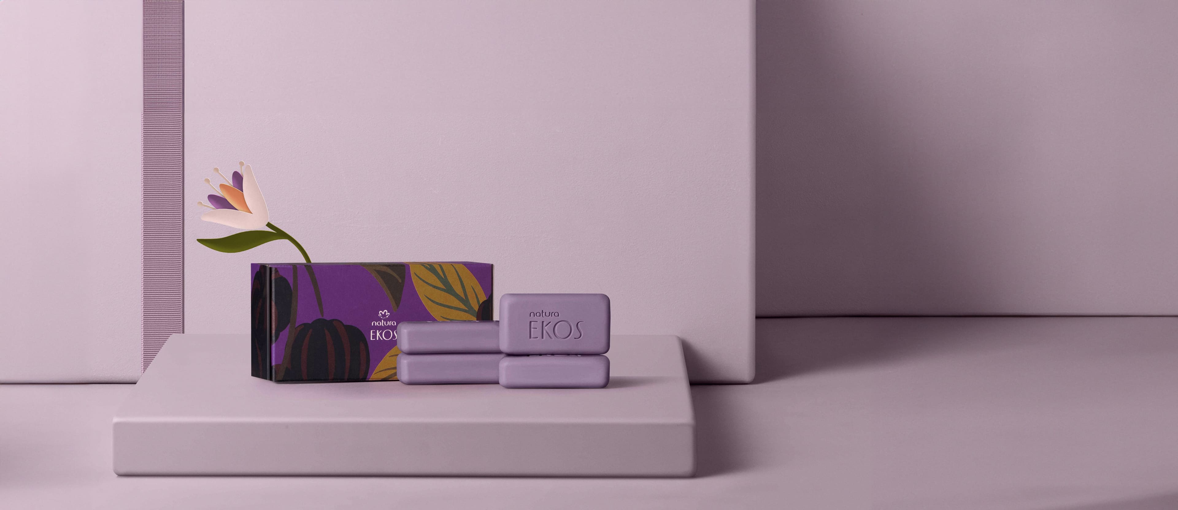 Presente Natura Ekos Pitanga Preta (4 sabonetes)