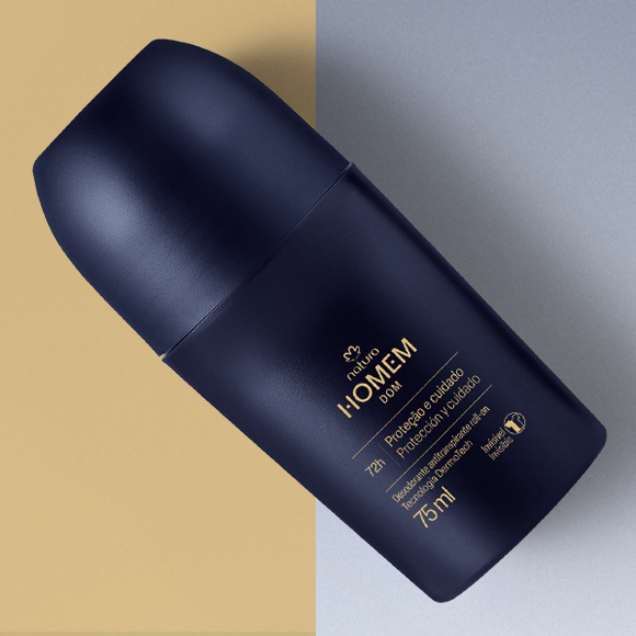 Desodorante Antitranspirante Roll-On Natura Homem Dom