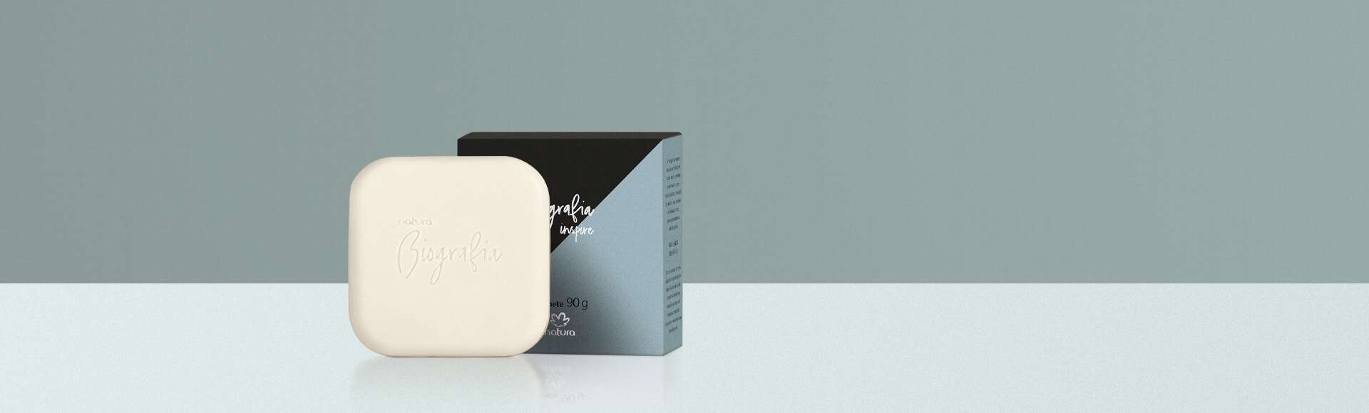 Sabonete em Barra Biografia Inspire Masculino