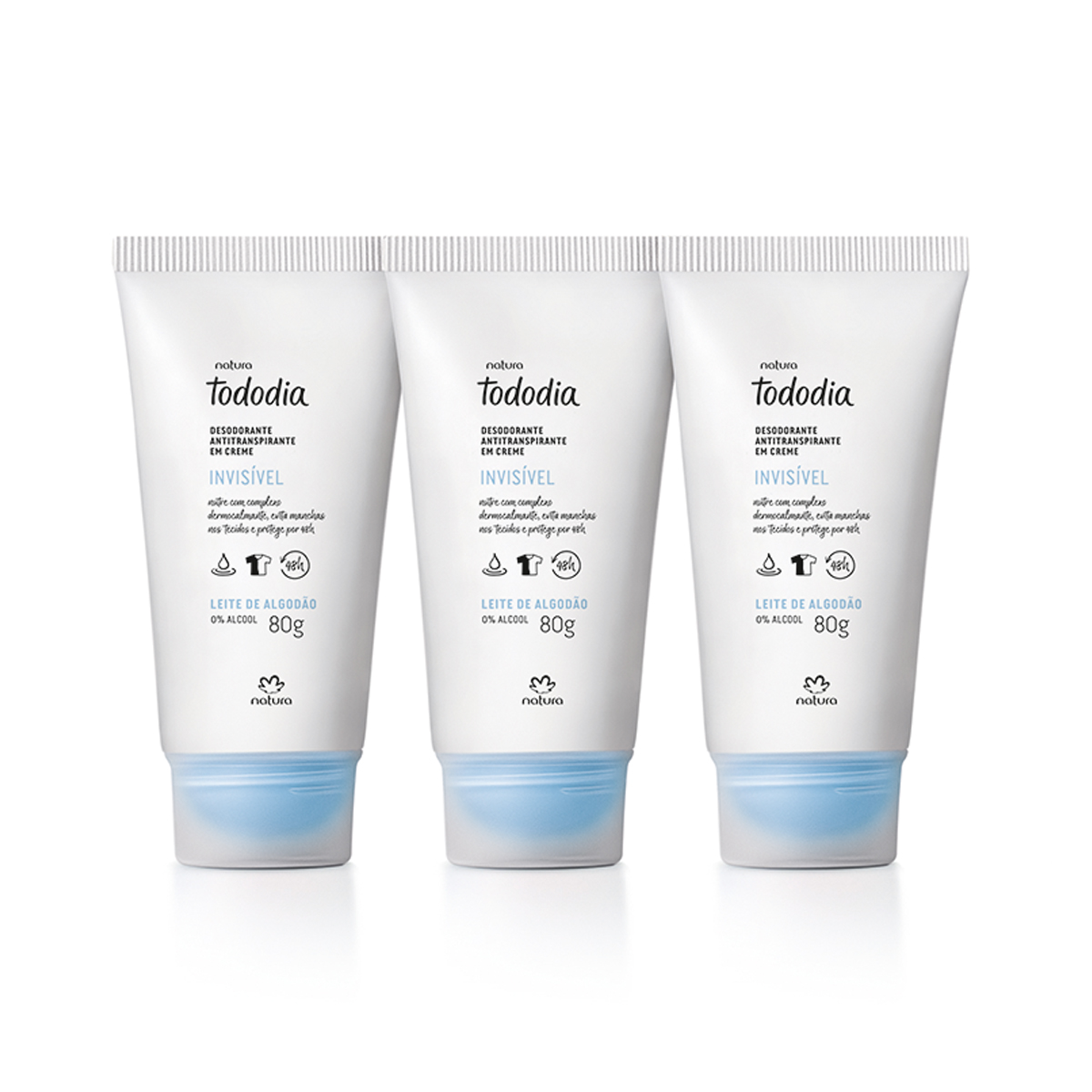 Kit Tododia Leite de Algodão (3 unidades) Kit Tododia Leite de Algodão (3 unidades)