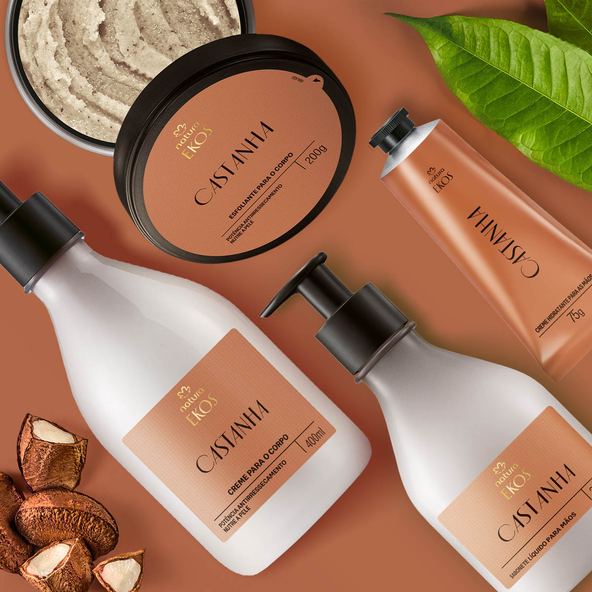 Kit Ekos Castanha Completo