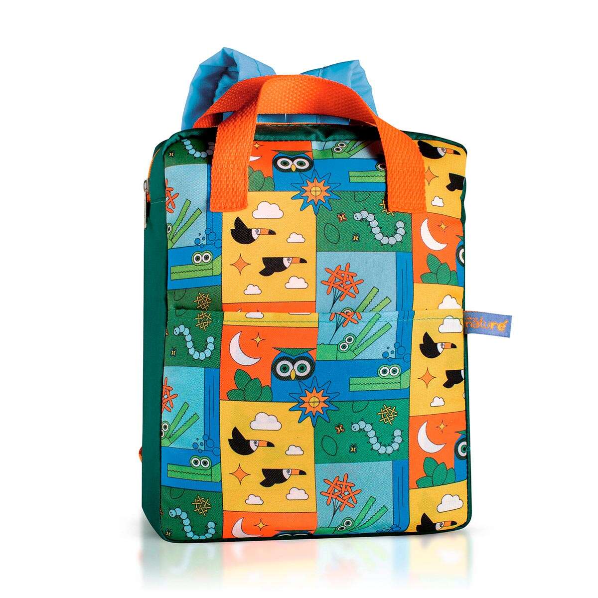 Mochila Escolar Volta às Aulas Estampada Naturé