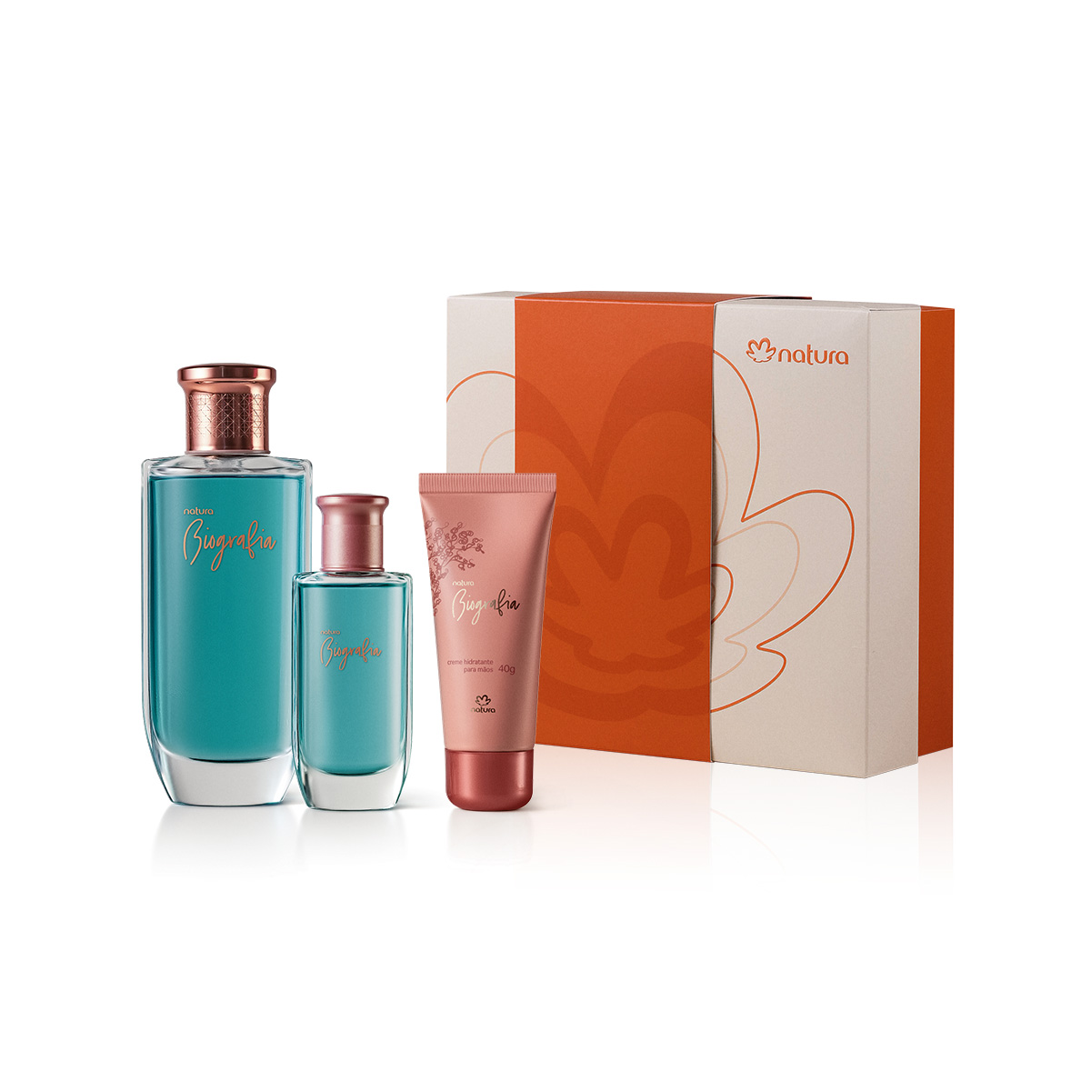 Presente Natura Biografia Feminino (3 produtos)