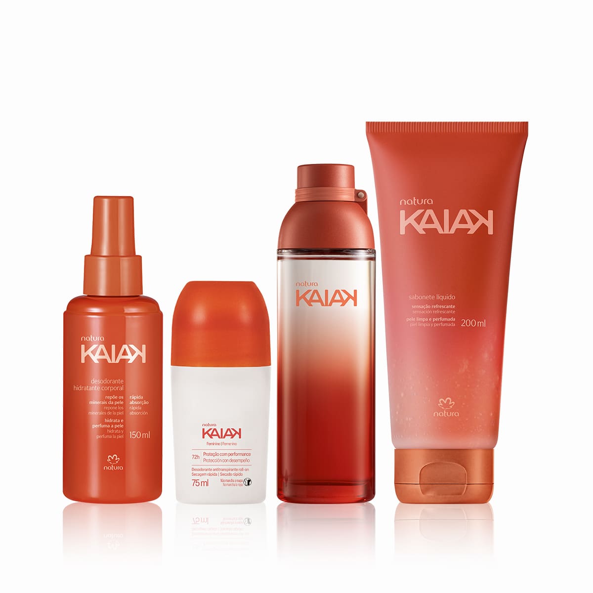 Kit Kaiak Feminino Completo (4 produtos)