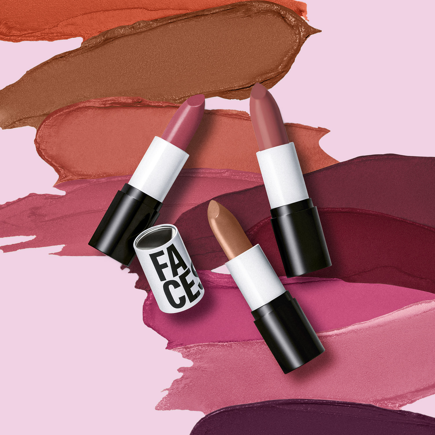 Kit Faces Batons Queridinhos (3 produtos)