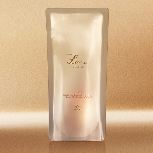 Refil Desodorante Hidratante Corporal Perfumado Luna Radiante