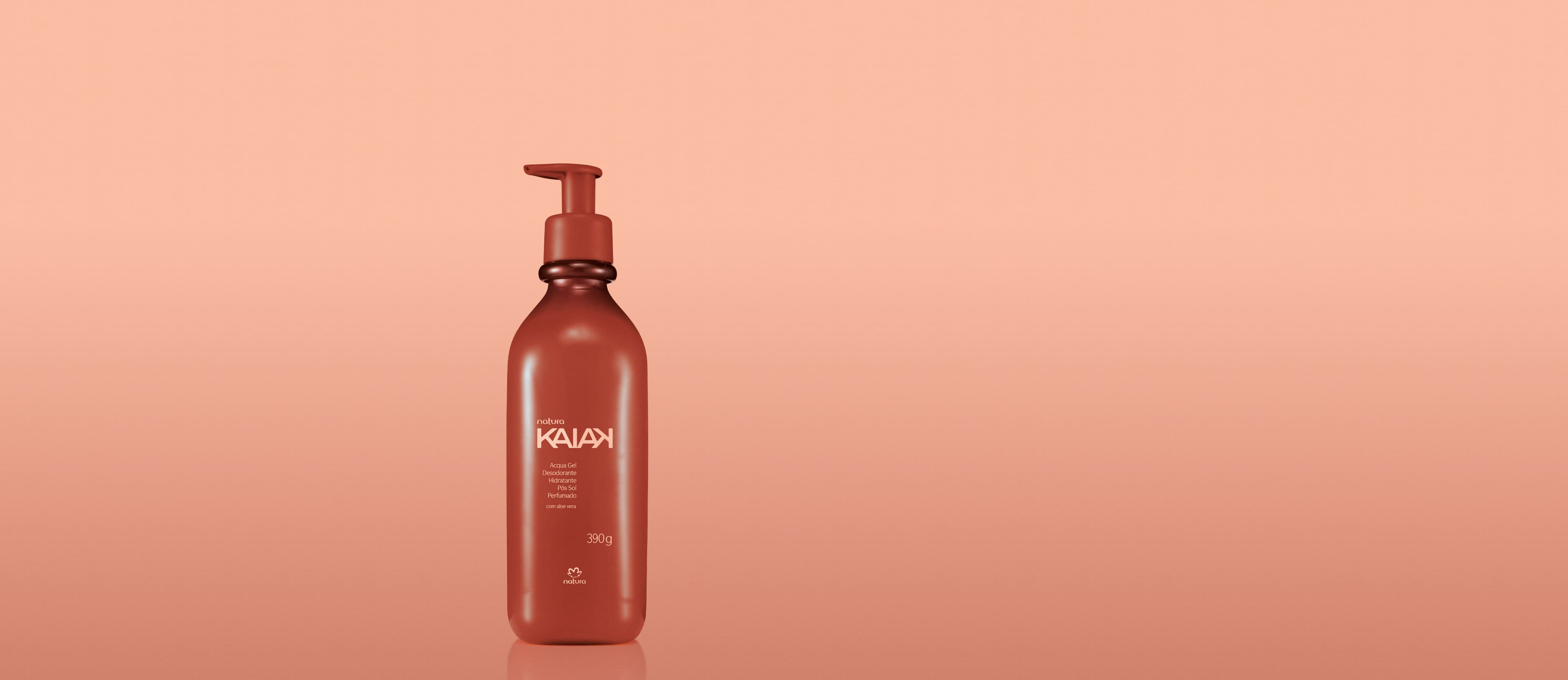 Acqua Gel Desodorante Hidratante Pós-sol Perfumado Kaiak Feminino